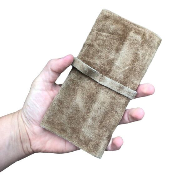 Vintage 1976 Bruxton Genuine Leather Wallet Brown - Picture 9 of 13